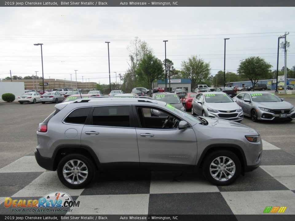 2019 Jeep Cherokee Latitude Billet Silver Metallic / Black Photo #3