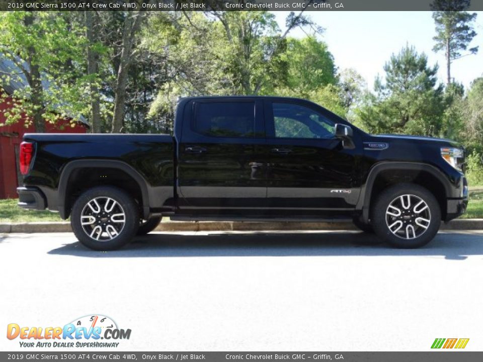 2019 GMC Sierra 1500 AT4 Crew Cab 4WD Onyx Black / Jet Black Photo #2
