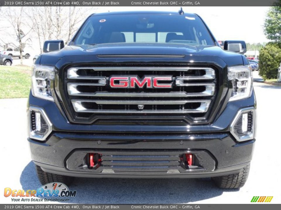 2019 GMC Sierra 1500 AT4 Crew Cab 4WD Onyx Black / Jet Black Photo #4