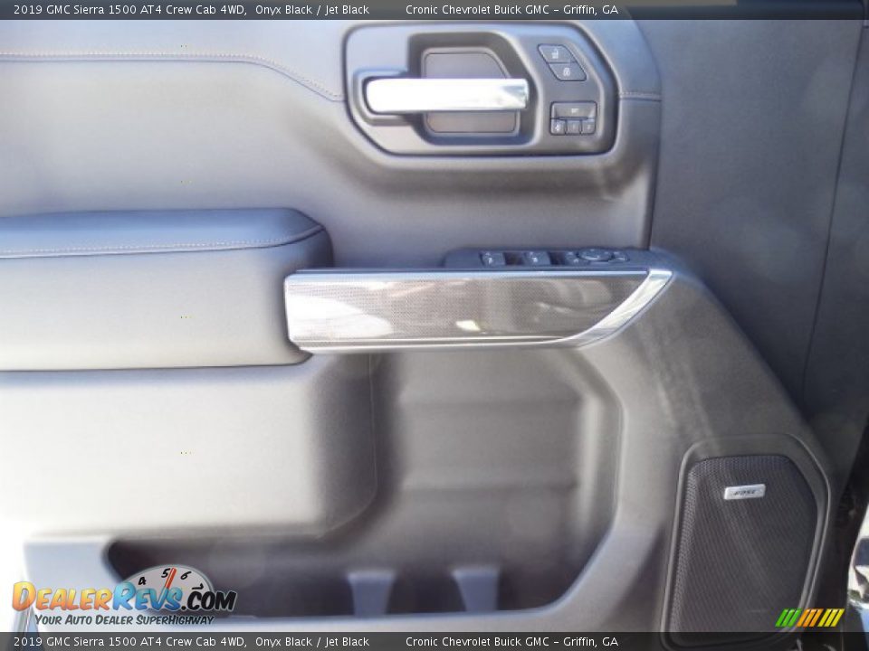 Door Panel of 2019 GMC Sierra 1500 AT4 Crew Cab 4WD Photo #14