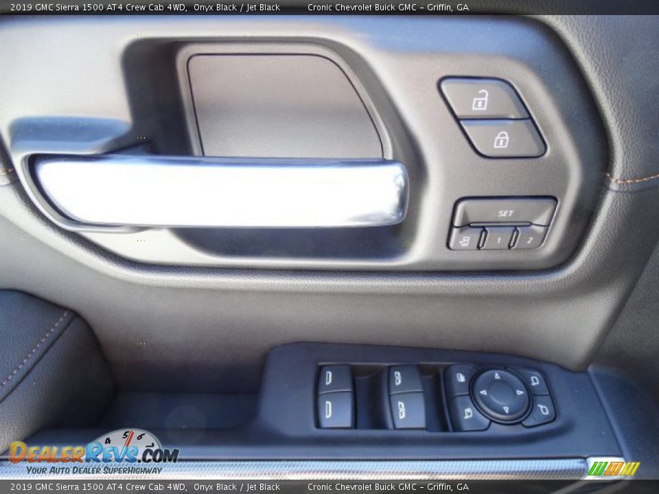 Controls of 2019 GMC Sierra 1500 AT4 Crew Cab 4WD Photo #15