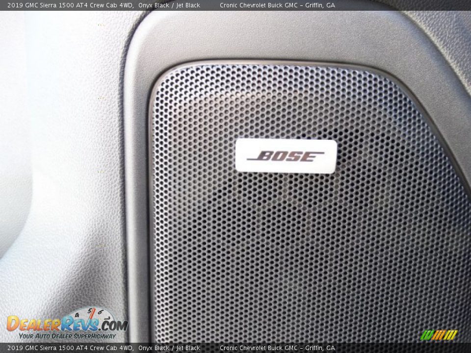 2019 GMC Sierra 1500 AT4 Crew Cab 4WD Onyx Black / Jet Black Photo #16