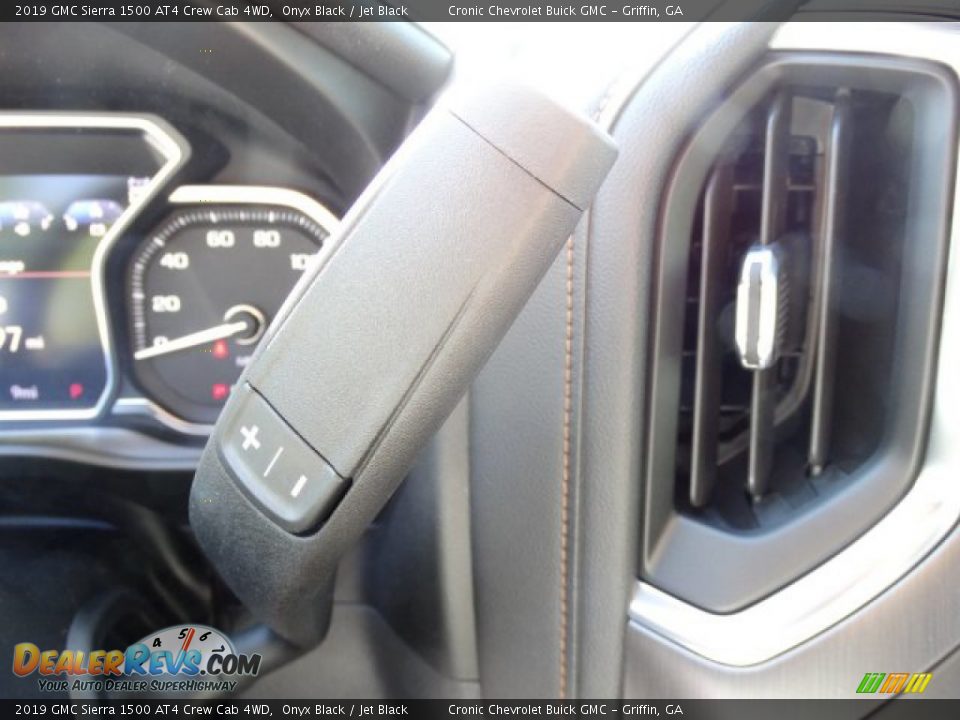 2019 GMC Sierra 1500 AT4 Crew Cab 4WD Onyx Black / Jet Black Photo #22