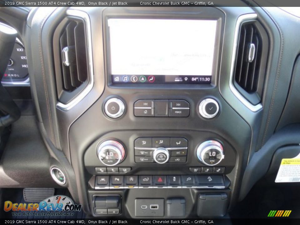 2019 GMC Sierra 1500 AT4 Crew Cab 4WD Onyx Black / Jet Black Photo #23