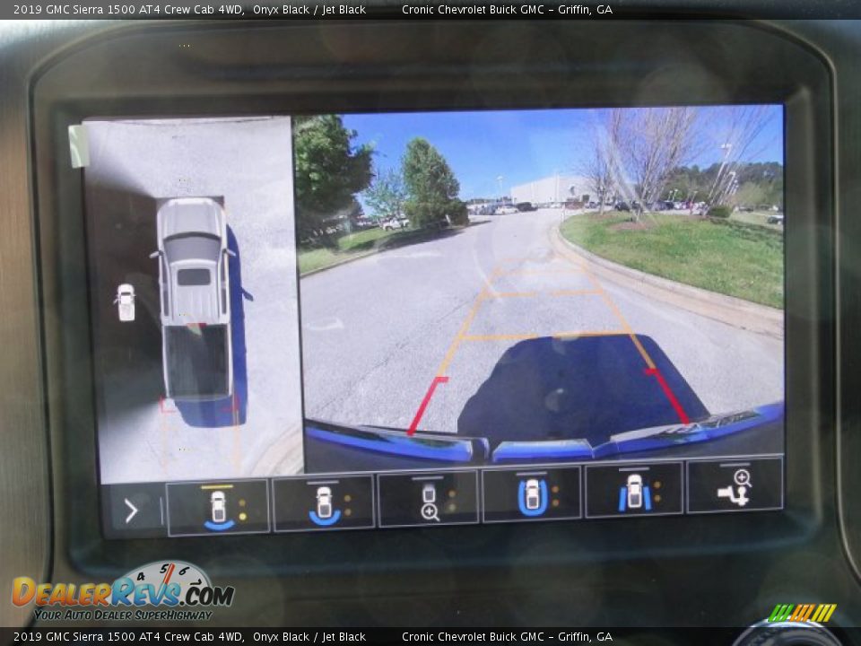 2019 GMC Sierra 1500 AT4 Crew Cab 4WD Onyx Black / Jet Black Photo #24