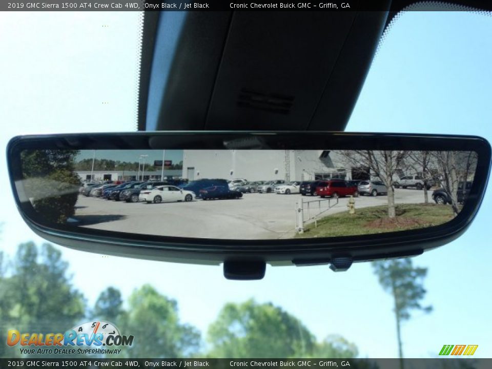 2019 GMC Sierra 1500 AT4 Crew Cab 4WD Onyx Black / Jet Black Photo #25