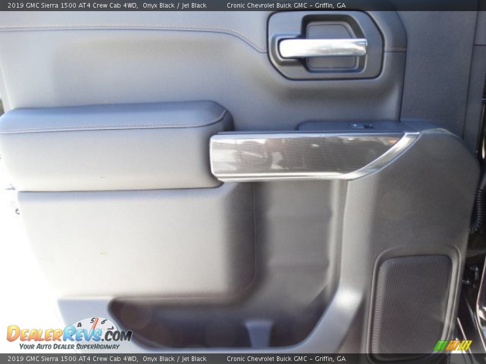 2019 GMC Sierra 1500 AT4 Crew Cab 4WD Onyx Black / Jet Black Photo #27