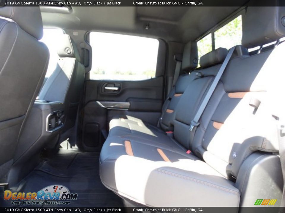 2019 GMC Sierra 1500 AT4 Crew Cab 4WD Onyx Black / Jet Black Photo #28