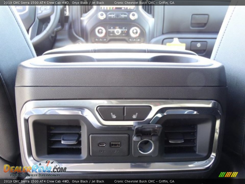 2019 GMC Sierra 1500 AT4 Crew Cab 4WD Onyx Black / Jet Black Photo #29