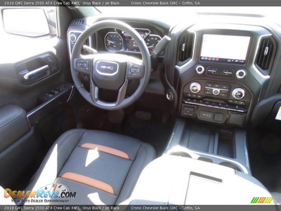 2019 GMC Sierra 1500 AT4 Crew Cab 4WD Onyx Black / Jet Black Photo #30