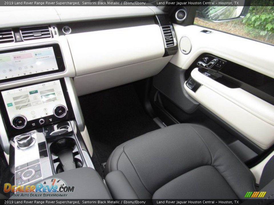 2019 Land Rover Range Rover Supercharged Santorini Black Metallic / Ebony/Ebony Photo #15