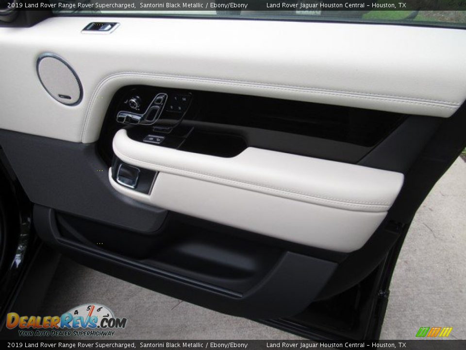 2019 Land Rover Range Rover Supercharged Santorini Black Metallic / Ebony/Ebony Photo #20
