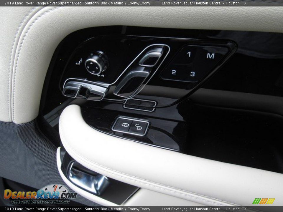 2019 Land Rover Range Rover Supercharged Santorini Black Metallic / Ebony/Ebony Photo #21