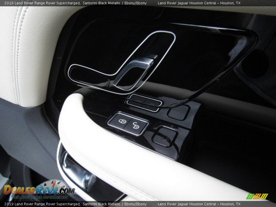 2019 Land Rover Range Rover Supercharged Santorini Black Metallic / Ebony/Ebony Photo #23