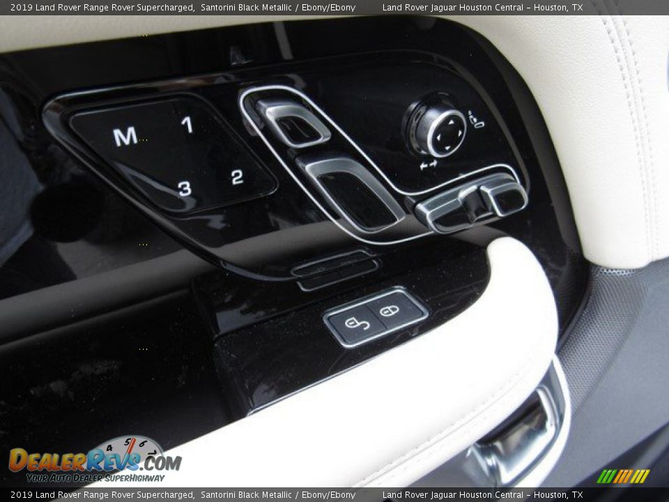 2019 Land Rover Range Rover Supercharged Santorini Black Metallic / Ebony/Ebony Photo #27