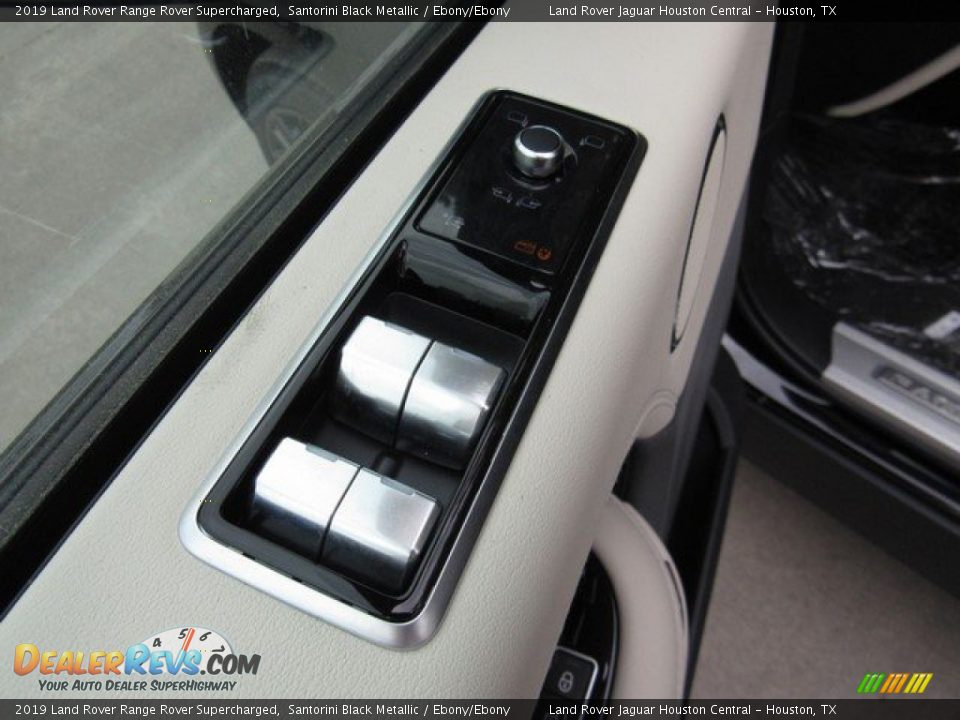 2019 Land Rover Range Rover Supercharged Santorini Black Metallic / Ebony/Ebony Photo #28