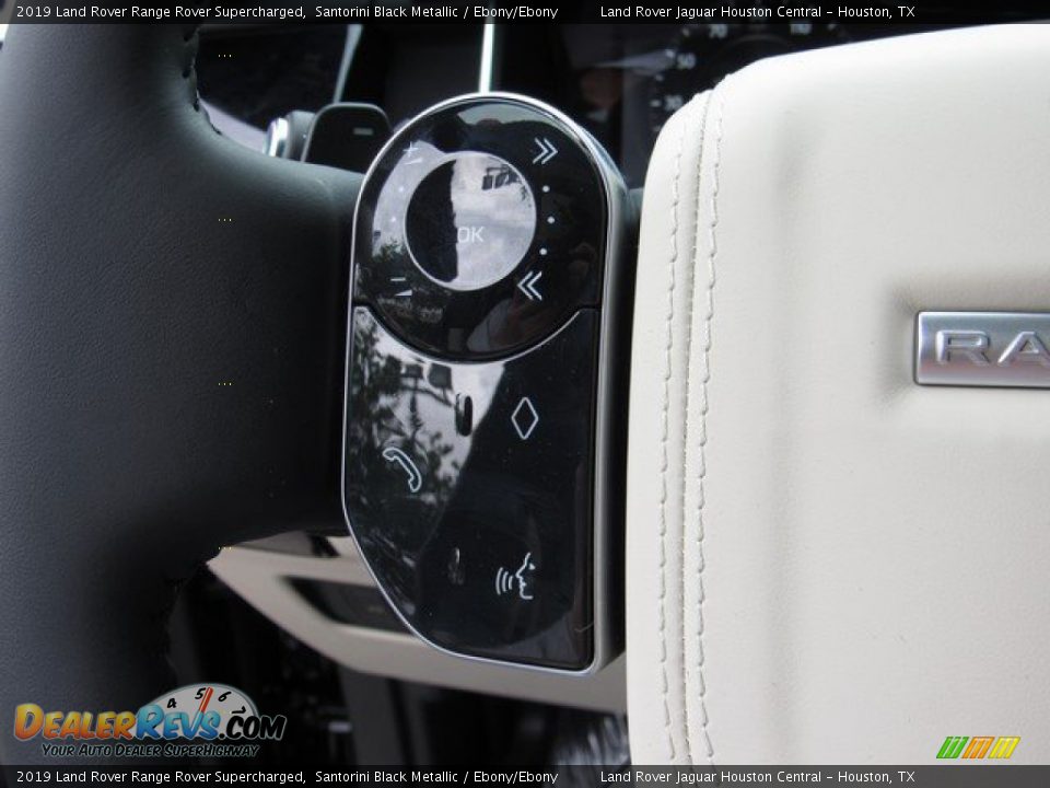 2019 Land Rover Range Rover Supercharged Santorini Black Metallic / Ebony/Ebony Photo #30