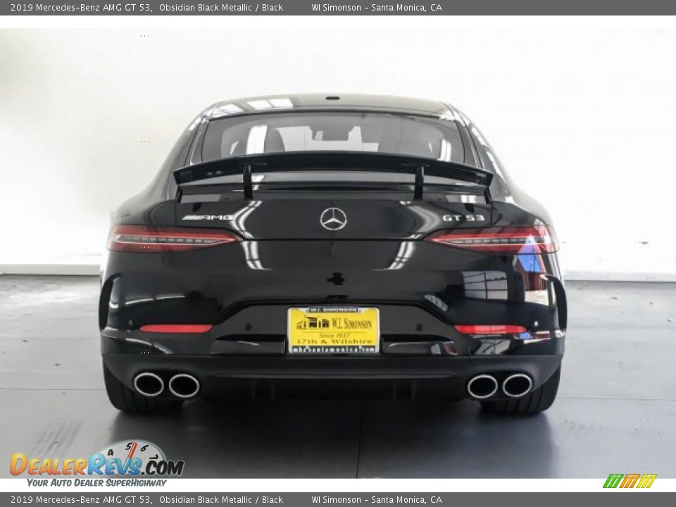 2019 Mercedes-Benz AMG GT 53 Obsidian Black Metallic / Black Photo #3