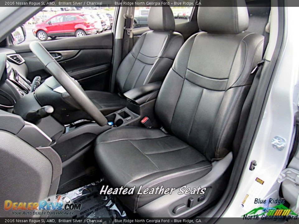 2016 Nissan Rogue SL AWD Brilliant Silver / Charcoal Photo #10