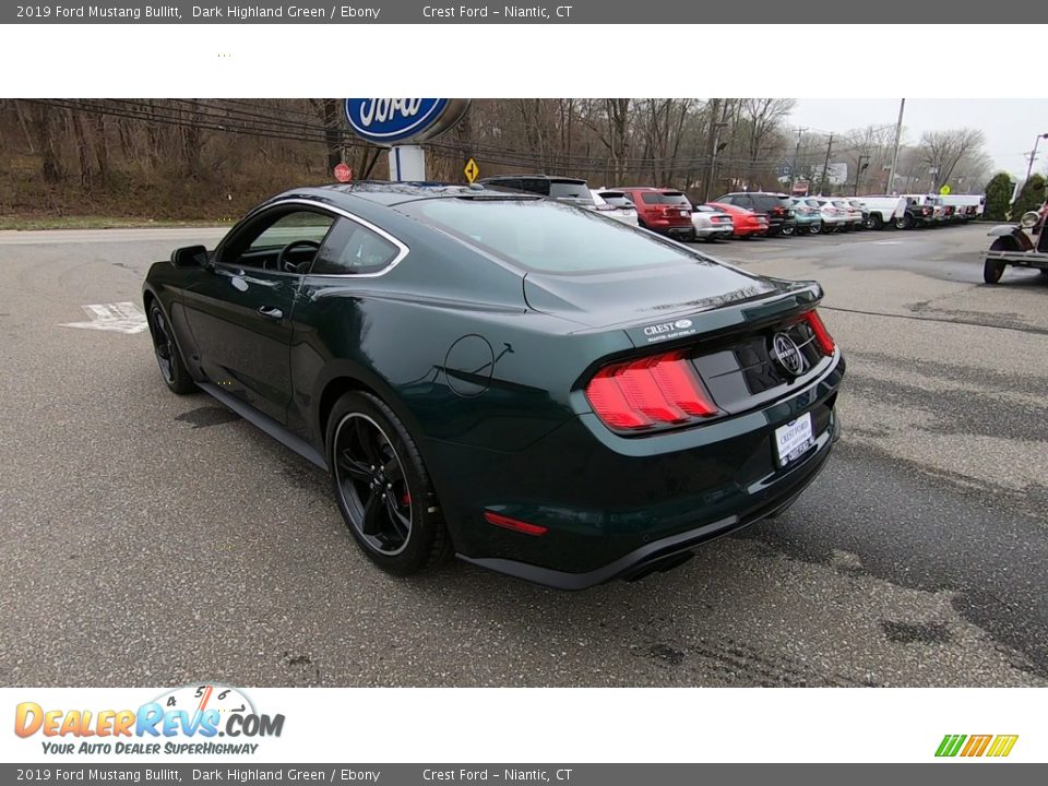 2019 Ford Mustang Bullitt Dark Highland Green / Ebony Photo #5