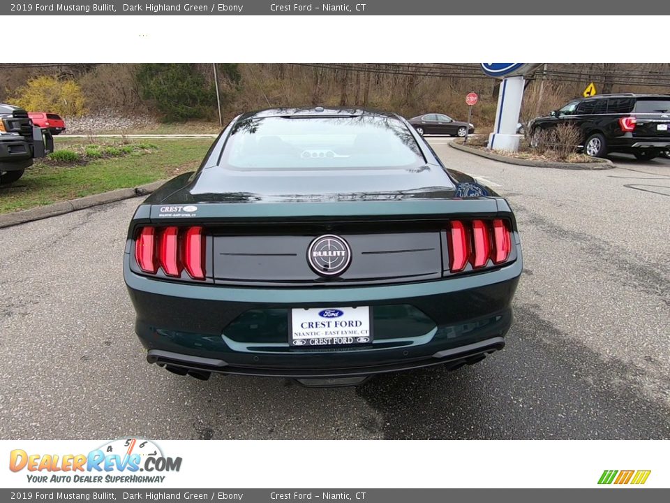 2019 Ford Mustang Bullitt Dark Highland Green / Ebony Photo #6