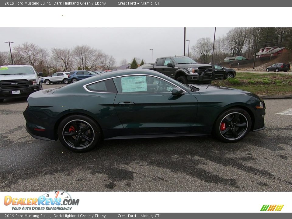 Dark Highland Green 2019 Ford Mustang Bullitt Photo #8