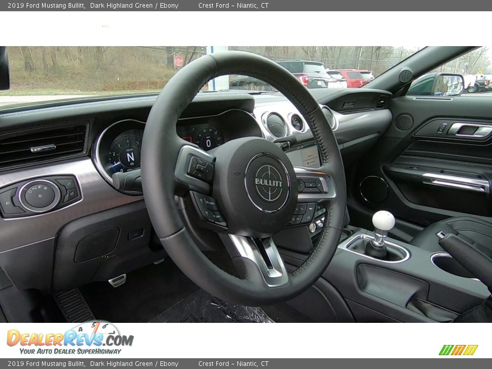 2019 Ford Mustang Bullitt Steering Wheel Photo #10