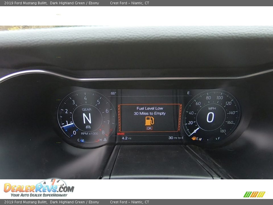 2019 Ford Mustang Bullitt Gauges Photo #14