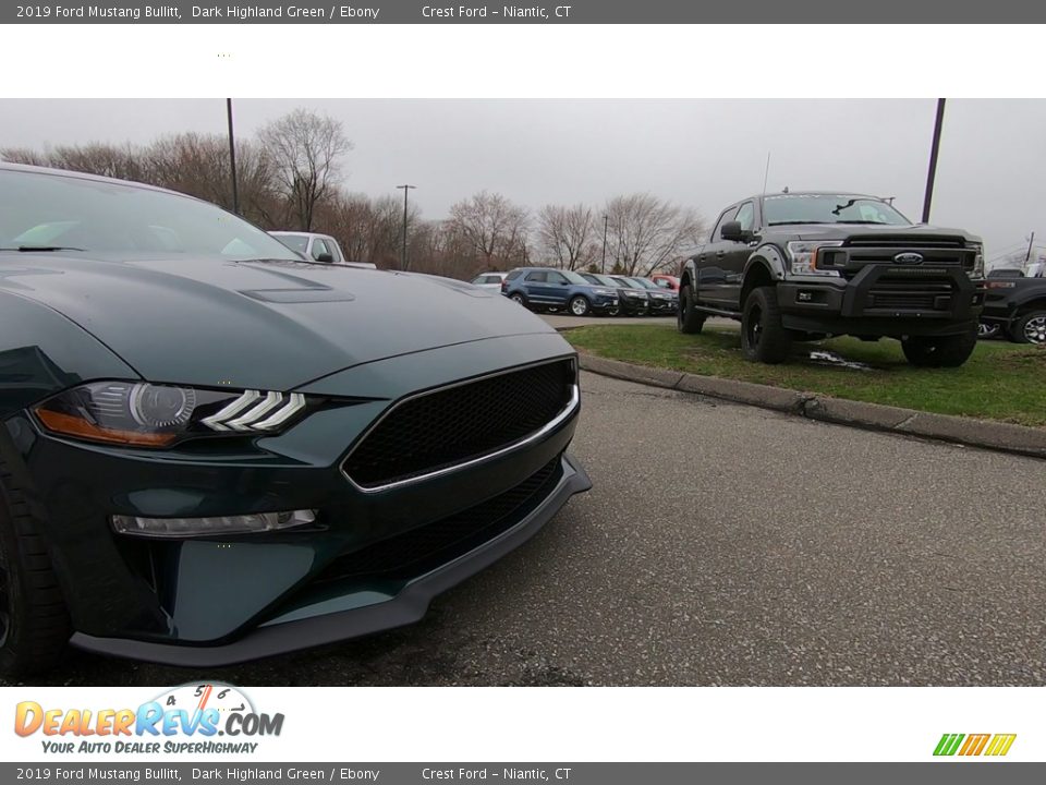 2019 Ford Mustang Bullitt Dark Highland Green / Ebony Photo #26