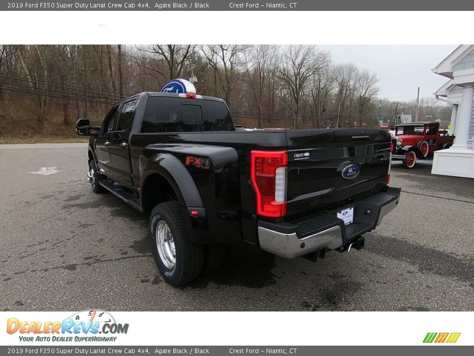 2019 Ford F350 Super Duty Lariat Crew Cab 4x4 Agate Black / Black Photo #5