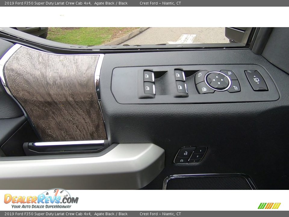 2019 Ford F350 Super Duty Lariat Crew Cab 4x4 Agate Black / Black Photo #12