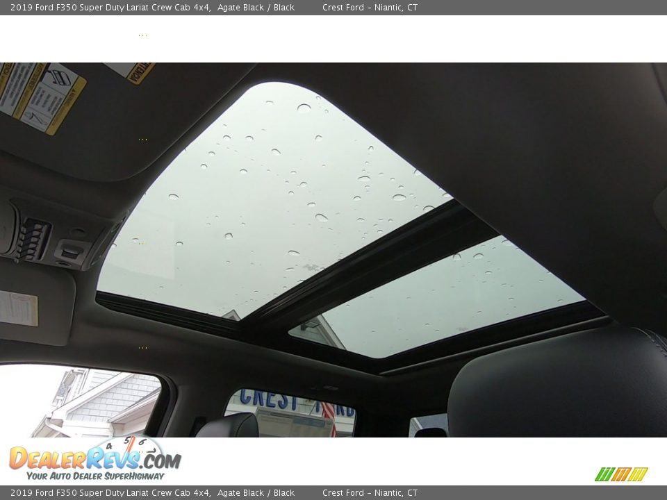 2019 Ford F350 Super Duty Lariat Crew Cab 4x4 Agate Black / Black Photo #17