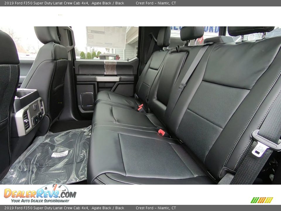 2019 Ford F350 Super Duty Lariat Crew Cab 4x4 Agate Black / Black Photo #18