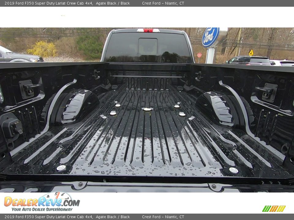 2019 Ford F350 Super Duty Lariat Crew Cab 4x4 Agate Black / Black Photo #21