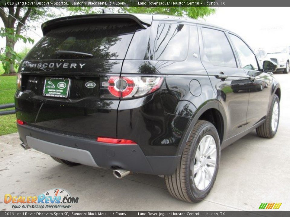 2019 Land Rover Discovery Sport SE Santorini Black Metallic / Ebony Photo #7