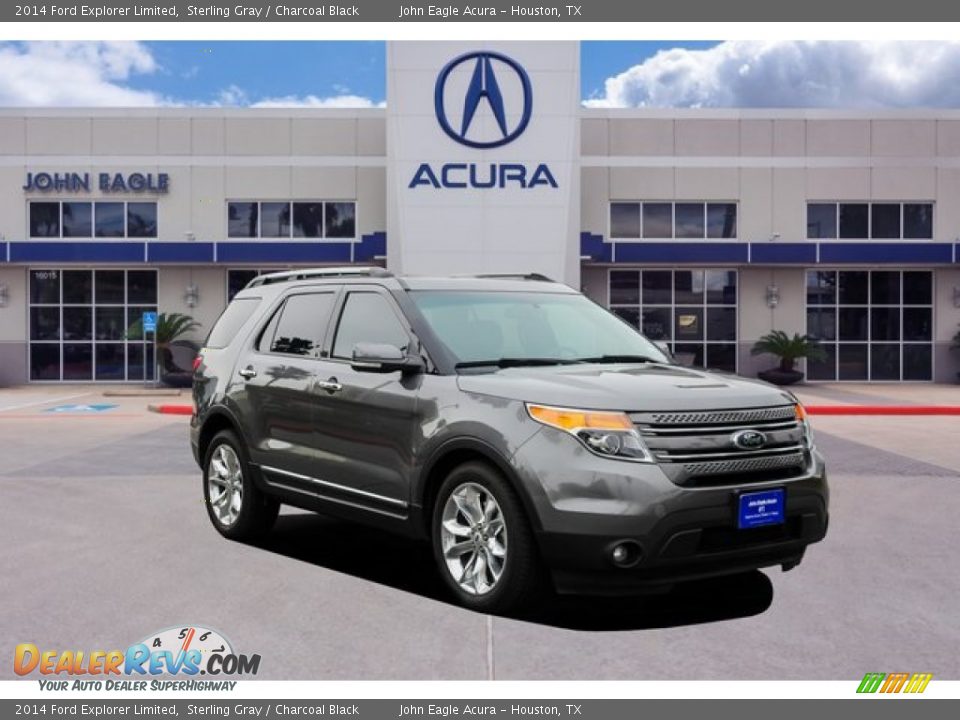 2014 Ford Explorer Limited Sterling Gray / Charcoal Black Photo #1