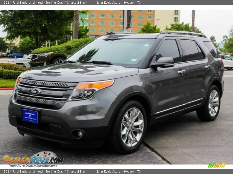 2014 Ford Explorer Limited Sterling Gray / Charcoal Black Photo #3