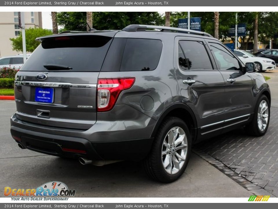 2014 Ford Explorer Limited Sterling Gray / Charcoal Black Photo #7
