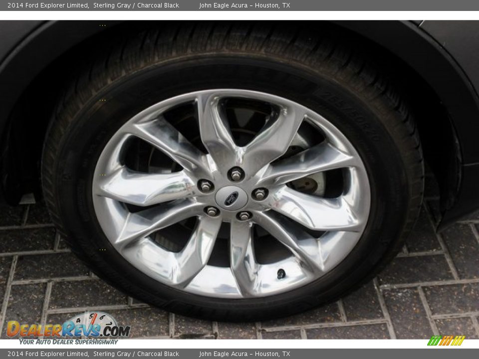 2014 Ford Explorer Limited Sterling Gray / Charcoal Black Photo #10