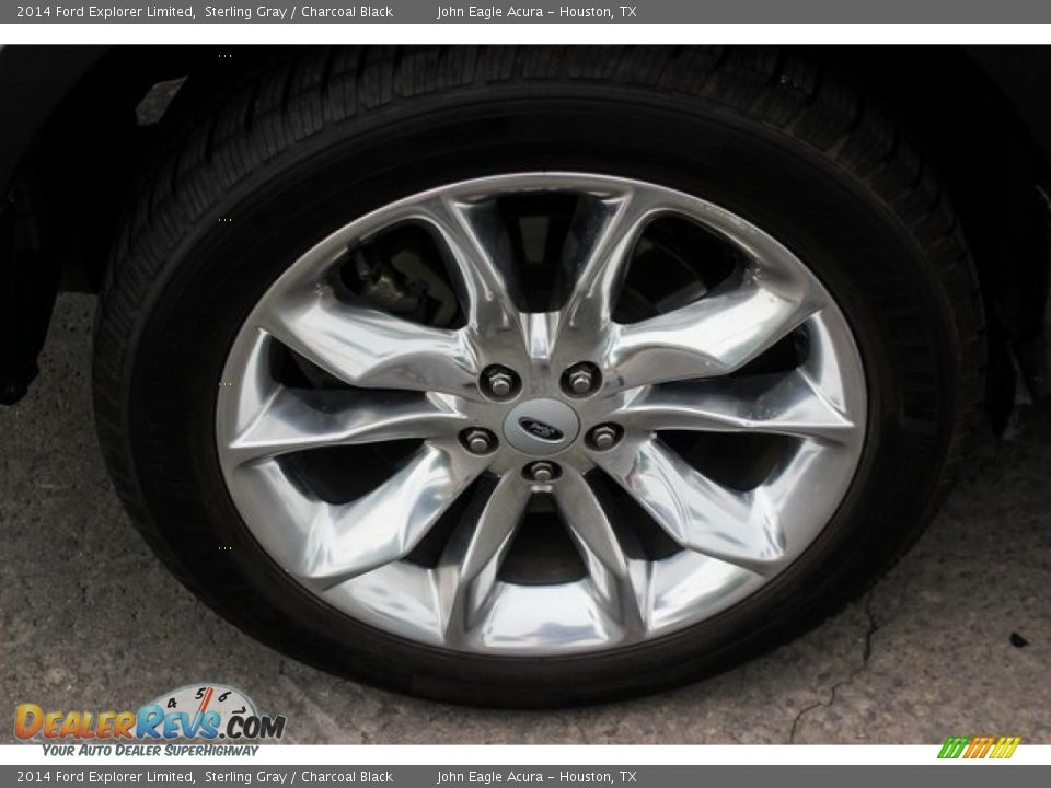 2014 Ford Explorer Limited Sterling Gray / Charcoal Black Photo #11