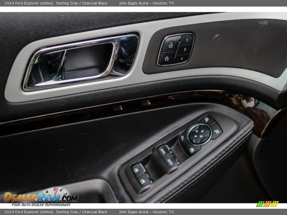 2014 Ford Explorer Limited Sterling Gray / Charcoal Black Photo #15