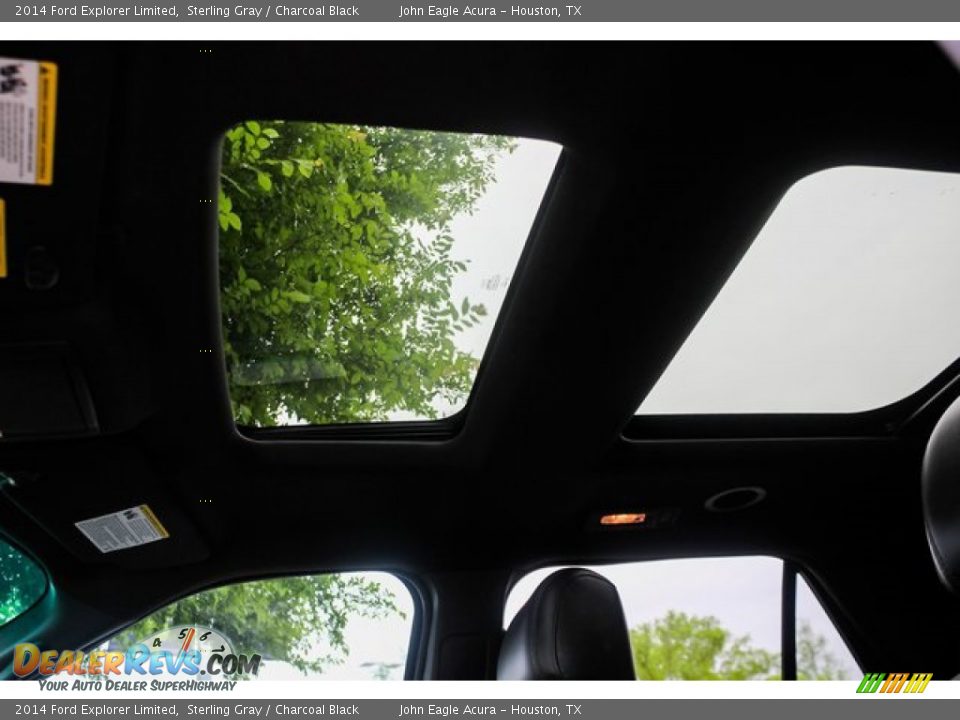 2014 Ford Explorer Limited Sterling Gray / Charcoal Black Photo #17