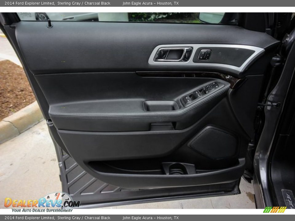 2014 Ford Explorer Limited Sterling Gray / Charcoal Black Photo #18