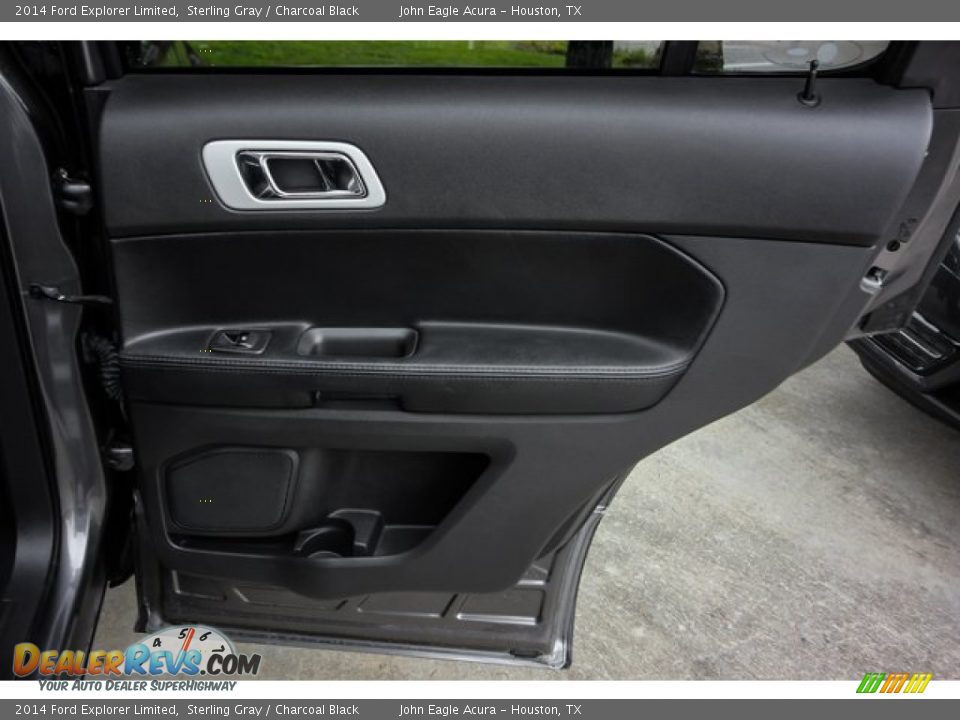 2014 Ford Explorer Limited Sterling Gray / Charcoal Black Photo #24
