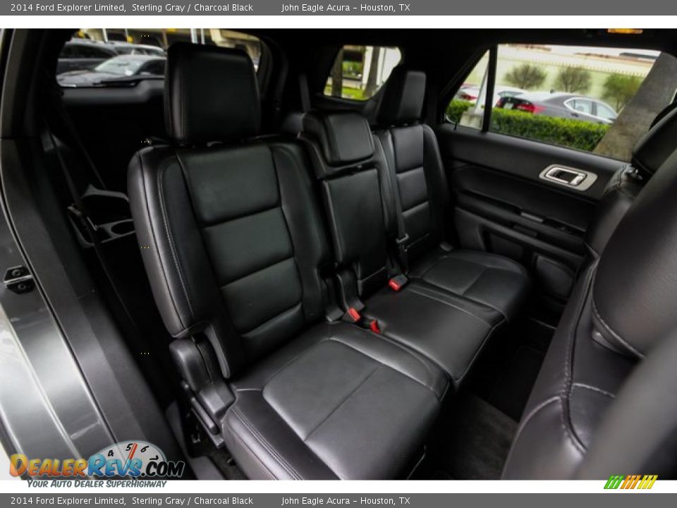 2014 Ford Explorer Limited Sterling Gray / Charcoal Black Photo #25