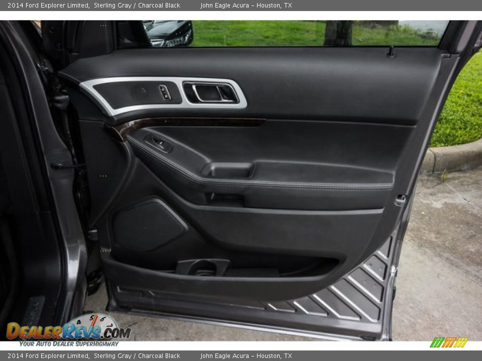 2014 Ford Explorer Limited Sterling Gray / Charcoal Black Photo #26