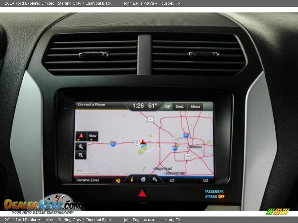 2014 Ford Explorer Limited Sterling Gray / Charcoal Black Photo #29
