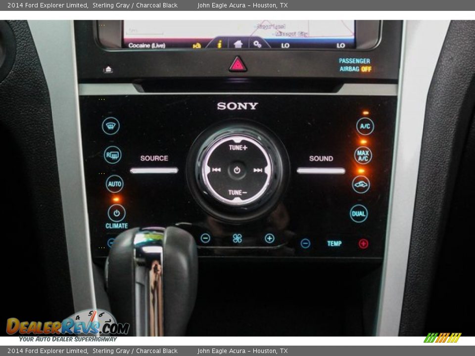 2014 Ford Explorer Limited Sterling Gray / Charcoal Black Photo #30