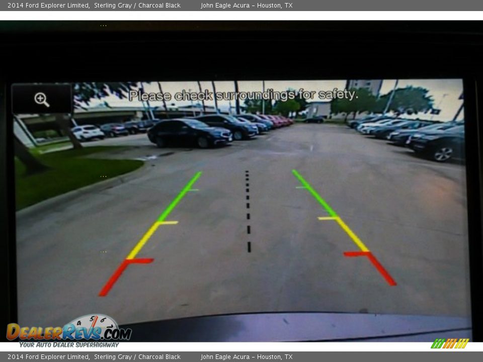 2014 Ford Explorer Limited Sterling Gray / Charcoal Black Photo #33