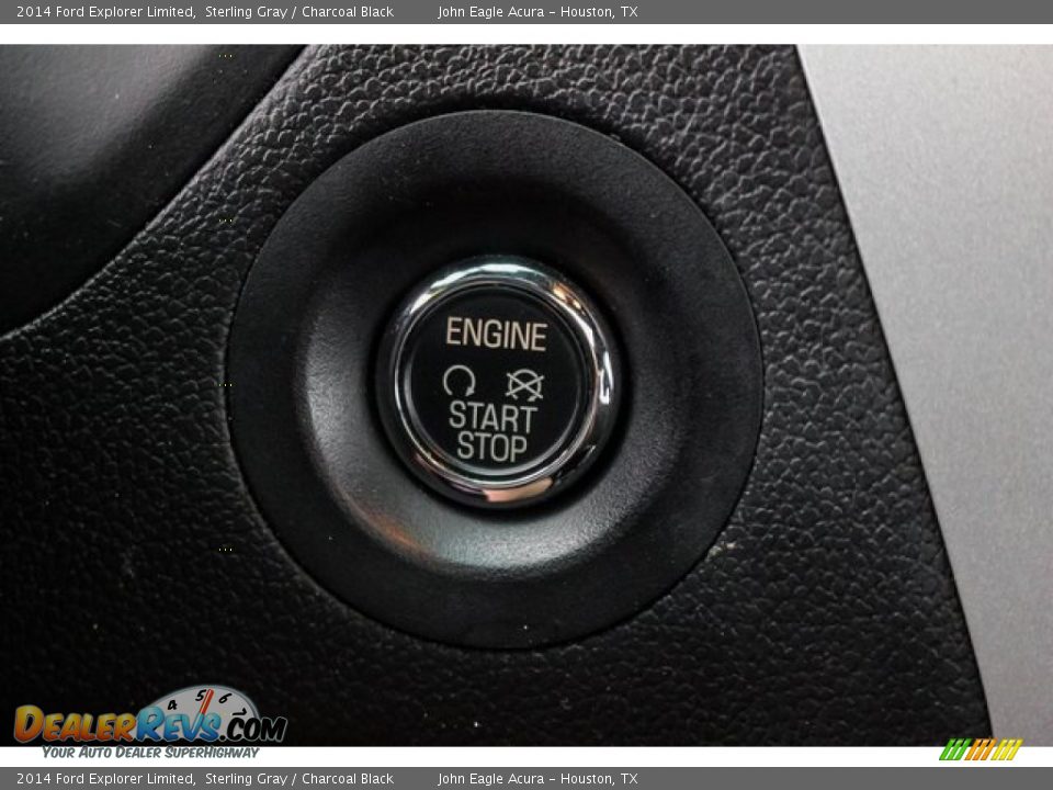 2014 Ford Explorer Limited Sterling Gray / Charcoal Black Photo #34